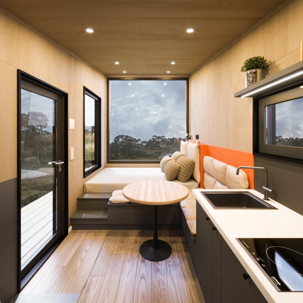 Tiny house Ambra cu pat la fereastra