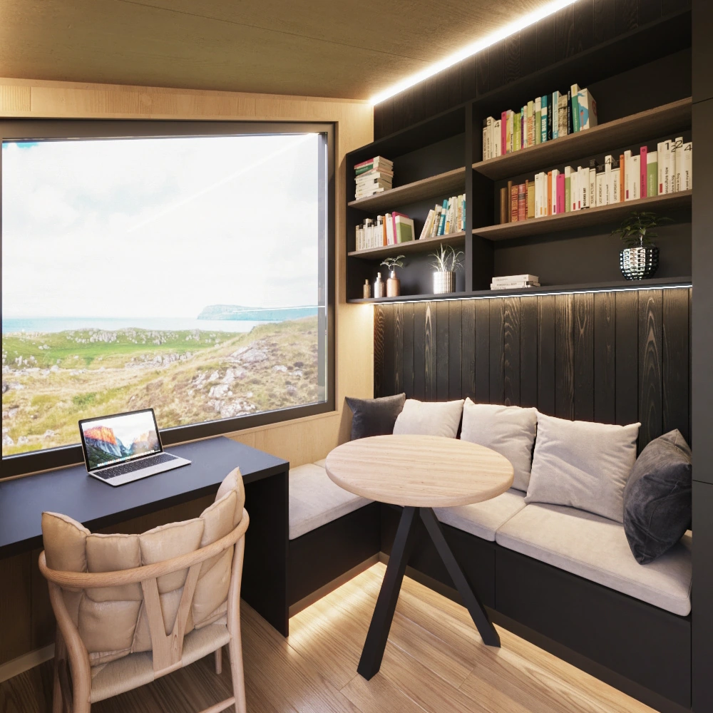 TIny house Pixel culcus la geam